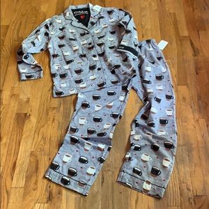 Nordstrom PJs coffee print